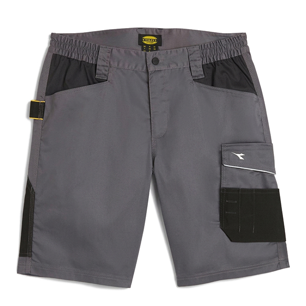 Diadora Bermuda da Lavoro Poly 2.0 Colore Grigio Acciaio - DIADORA UTILITY